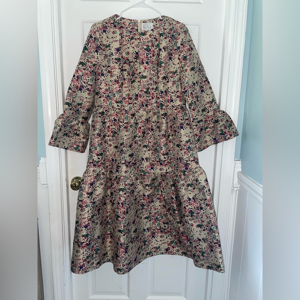 Dainty Jewells Floral Midi Dress - Multicolor